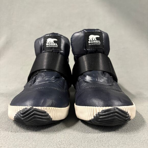 Sorel Out N About Puffy Walking Snow Shoes NL3408-010‎ US 7 Navy Casual Walking - Picture 4 of 13